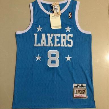 #8 Kobe Bryant NBA Lakers blue jersey