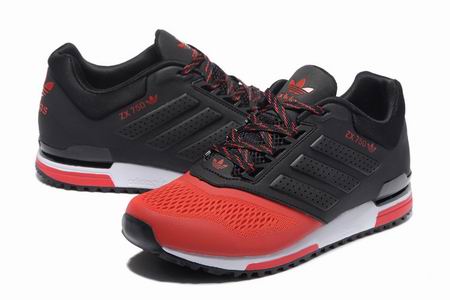 Adidas ZX750 shoes red black
