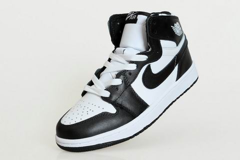 Air Jordan 1 shoes white black