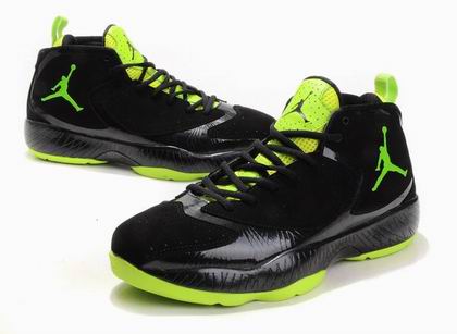 Air Jordan 2012 Shoes black green