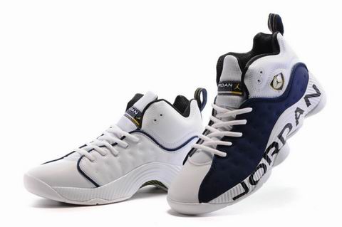Air Jordan Jumpman Team II shoes white blue