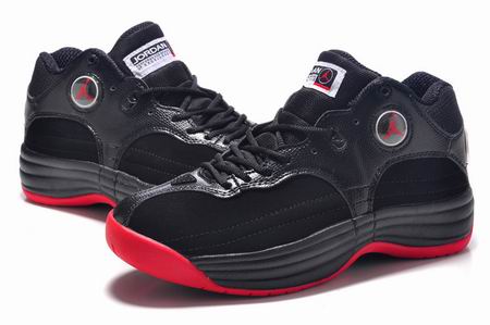 Air Jordan Jumpman shoes black red