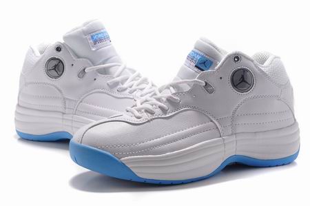 Air Jordan Jumpman shoes white blue
