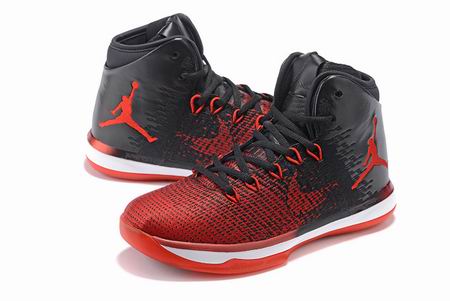 Air Jordan XXXI shoes black red