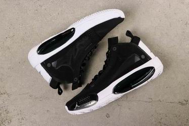 Air jordan 34 shoes black white