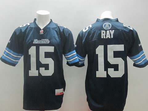 CFL Toronto Argonauts #15 Ricky Ray dark blue jersey