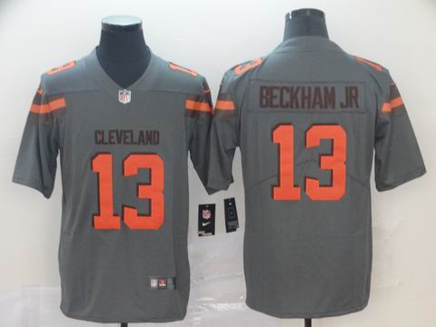 Cleveland Browns #13 Beckham jr gray interverted jersey