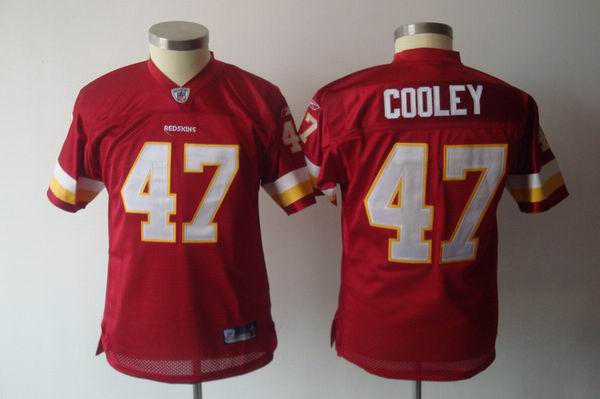 NFL Washington Redskins 47 Cooley red Youth jersey