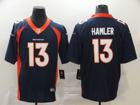 Denver Broncos #13 HAMLER blue vapor untouchable jersey