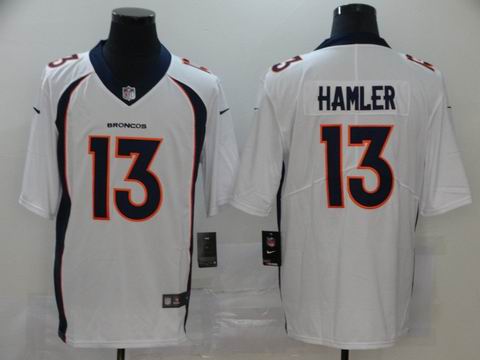 Denver Broncos #13 HAMLER white vapor untouchable jersey