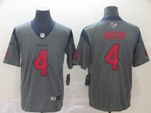 Houston Texans #4 Watson gray interverted jersey