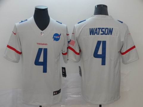 Houston Texans #4 Watson white city edition jersey