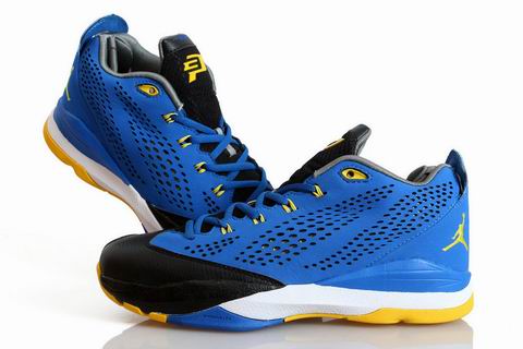 Jordan CP3.7 shoes blue yellow