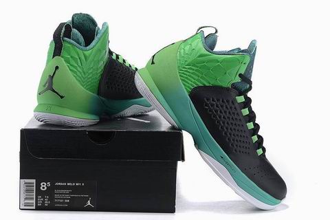 Jordan Melo M11 X shoes black green