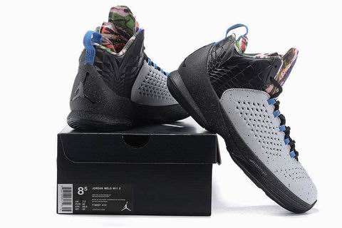 Jordan Melo M11 X shoes white black