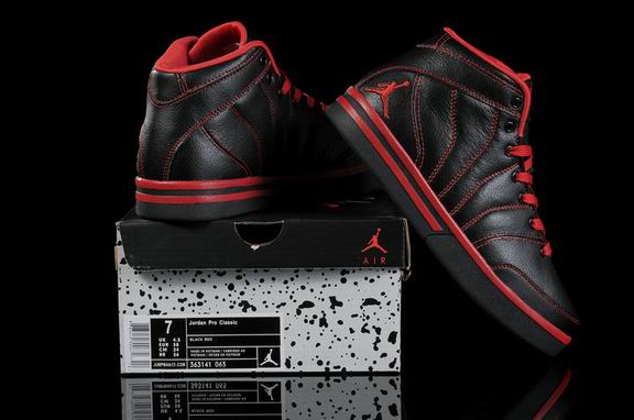 Jordan Pro Classic shoes 363141 063 black red