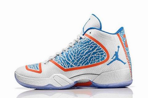 Jordan XX9 shoes white blue orange