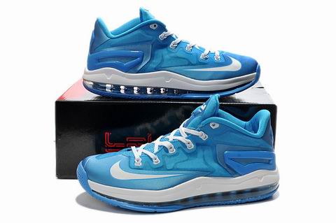 Lebron XI Low shoes blue white
