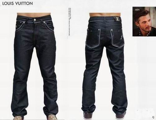 Louis Vuitton Men Long Jean 015