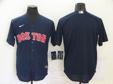MLB Boston Redsox blank blue jersey