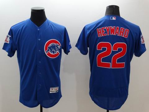 MLB Chicago Cubs #22 Jason Heyward blue jersey