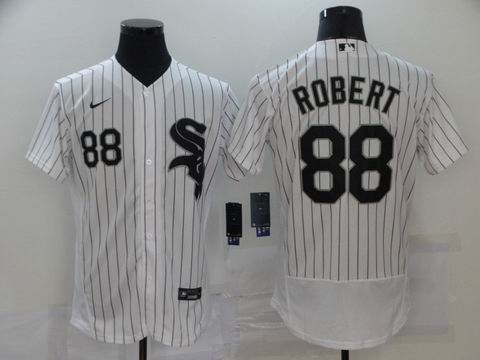 MLB Chicago white sox #88 ROBERT white flexbase jersey
