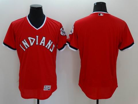 MLB Cleveland Indians blank red flexbase jersey
