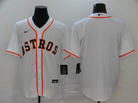 MLB houston Astros blank white game jersey