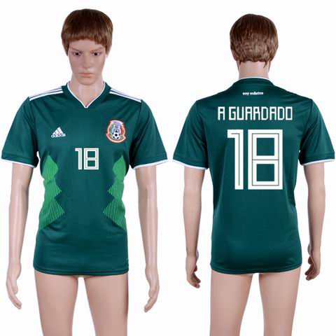 Mexico Home Shirt #18 A Guardado