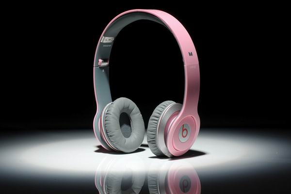 Monster Beats by dr. dre Solo Headphone pink