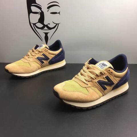 NB770 shoes yellow navy