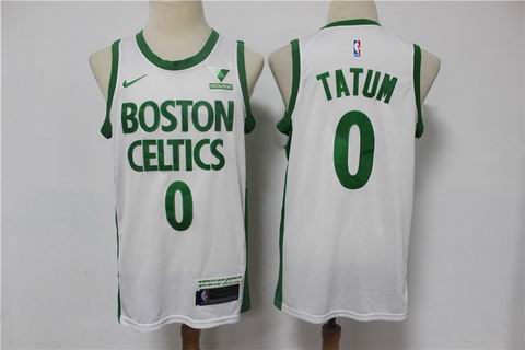 NBA Boston Celtics #0 TATUM white city edition jersey