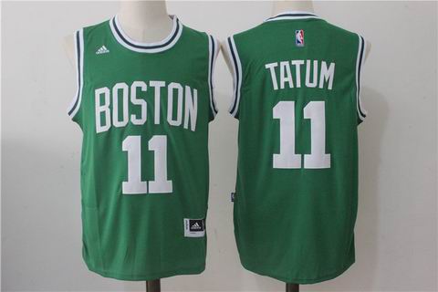 NBA Boston Celtics #11 TATUM green jersey