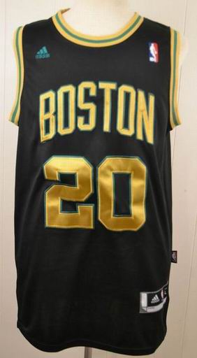 NBA Boston Celtics #20 Allen black jersey
