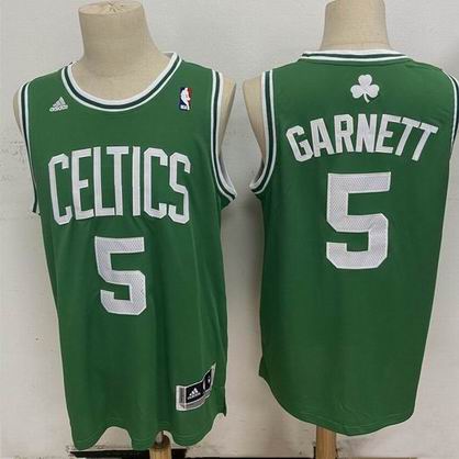 NBA Boston Celtics #5 GARNETT green jersey