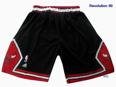 NBA Chicago Bulls black shorts New Revolution 30
