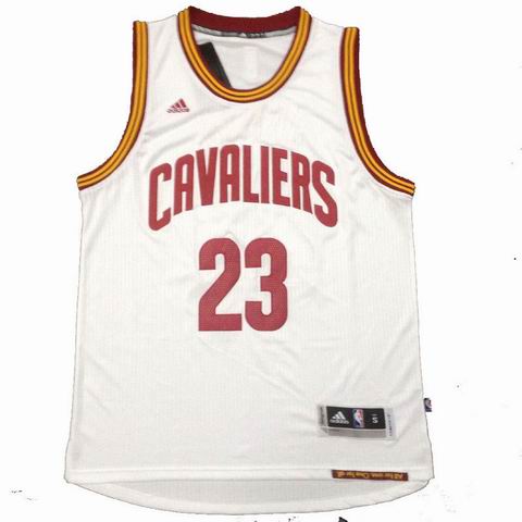 NBA Cleveland Cavaliers 23 James white jersey
