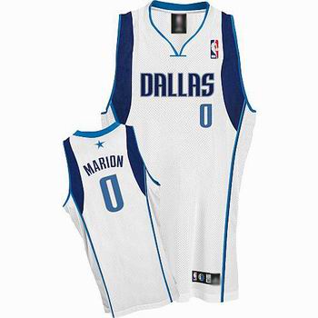 NBA Dallas Mavericks #0 Shawn Marion white Jersey Swingman