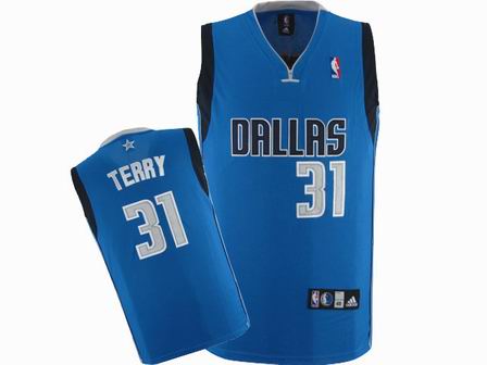 NBA Dallas Mavericks #31 Jason Terry Baby blue jersey