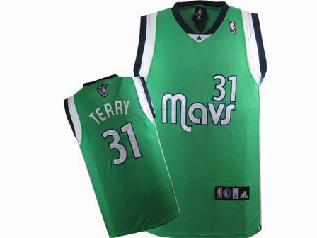 NBA Dallas Mavericks #31 Jason Terry Green Jersey