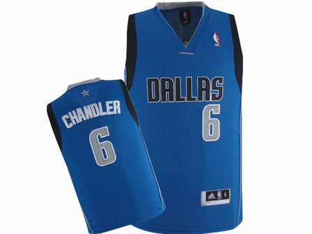 NBA Dallas Mavericks #6 Chandler baby blue Jersey