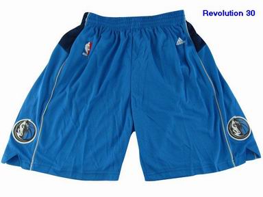 NBA Dallas Mavericks blue shorts New Revolution 30