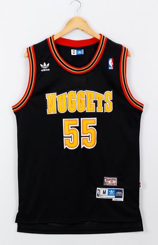 NBA Denver Nuggets 55 Mutombo black swingman jersey