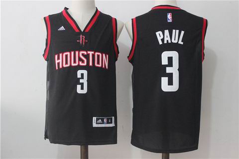 NBA Houston Rockets #3 PAUL black jersey