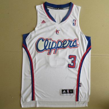 NBA Los Angeles Clippers 3 Chris Paul white Jersey Revolution 30