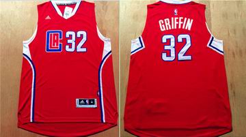 NBA Los Angeles Clippers 32 Griffin red Jersey