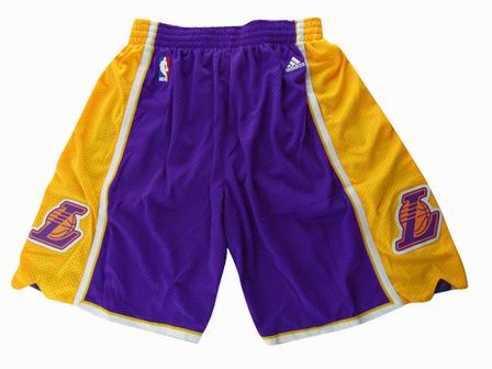 NBA Los Angeles Lakers purple swingman shorts