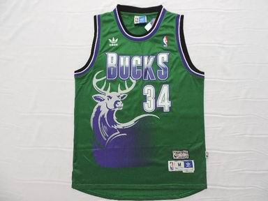 NBA Milwaukee Bucks 34 Allen green jersey