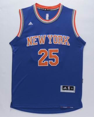 NBA New York Knicks #25 Rose blue jersey