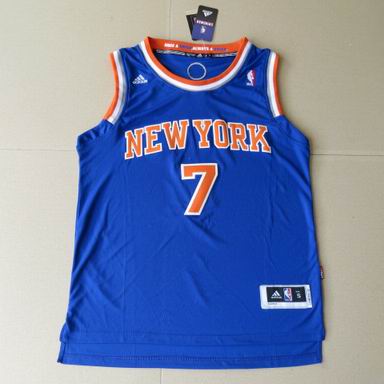 NBA New York Knicks 7 Anthony blue Jersey Revolution 30